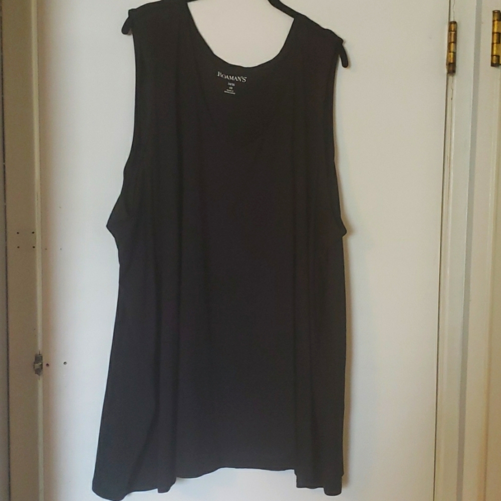 Brand new Roaman's black tank size 4X 34W 36W